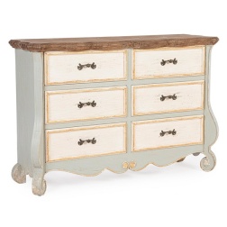 Credenza 6 cassetti Madeleine Bizzotto